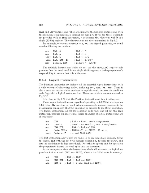 Computer Organization with MIPS - Page 332